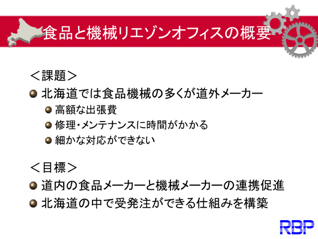 3.食品と機械リエゾンオフィスの概要